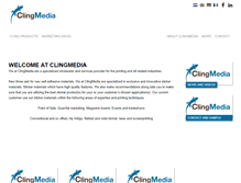 Tablet Screenshot of clingmedia.eu